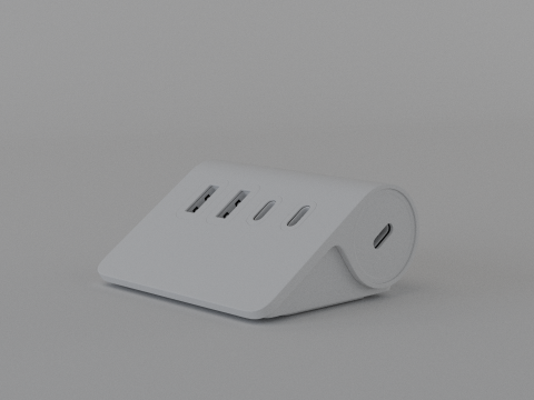 ORICO FOUR PORT HUB 3D 모델