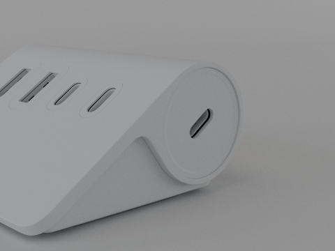 ORICO FOUR PORT HUB 3D 모델