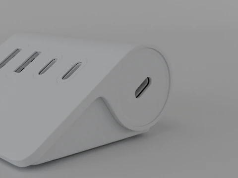 ORICO FOUR PORT HUB 3D Model