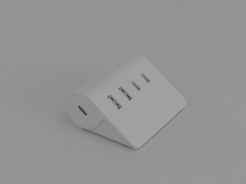 ORICO FOUR PORT HUB 3D 모델