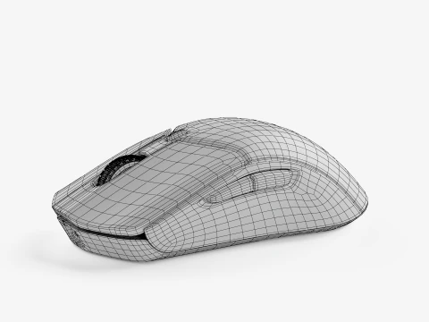 HYPERX PULSEFIRE HASTE TWO PRO FOUR K WIRELESS 3D Model