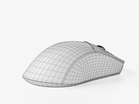 HYPERX PULSEFIRE HASTE TWO PRO FOUR K WIRELESS 3D Model