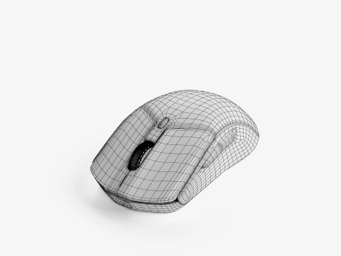 HYPERX PULSEFIRE HASTE TWO PRO FOUR K WIRELESS 3D Model