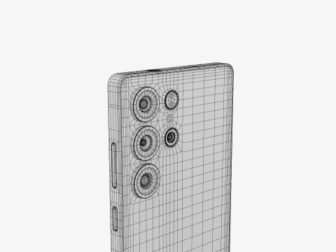 SAMSUNG GALAXY S25 ULTRA 2025 3D Model