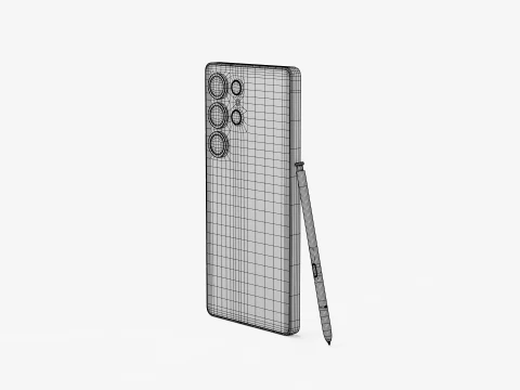 SAMSUNG GALAXY S25 ULTRA 2025 3D Model
