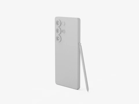 SAMSUNG GALAXY S25 ULTRA 2025 3D Model