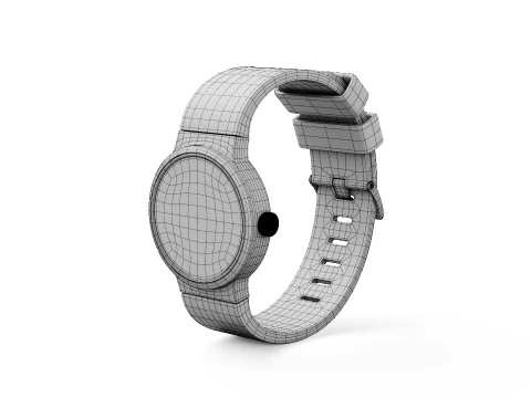 BRAUN WATCH BN0279 LIMITED EDITION 3D Model
