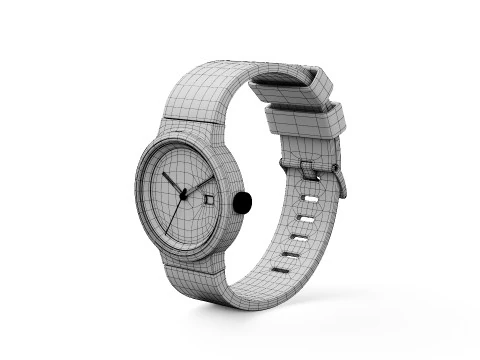 BRAUN WATCH BN0279 LIMITED EDITION 3D Model