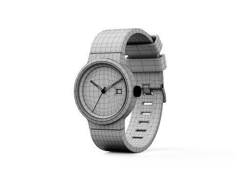 BRAUN WATCH BN0279 LIMITED EDITION 3D 模型