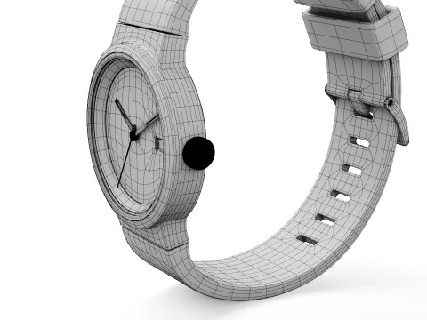 BRAUN WATCH BN0279 LIMITED EDITION 3D Model
