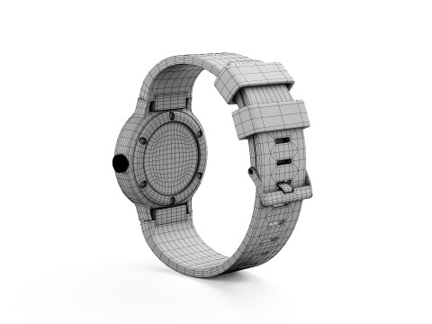 BRAUN WATCH BN0279 LIMITED EDITION 3D 模型