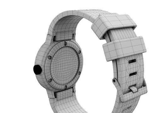 BRAUN WATCH BN0279 LIMITED EDITION 3D Model