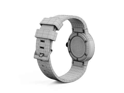 BRAUN WATCH BN0279 LIMITED EDITION 3D Model
