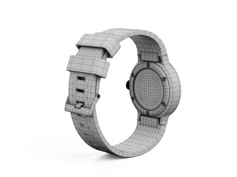 BRAUN WATCH BN0279 LIMITED EDITION 3D 模型