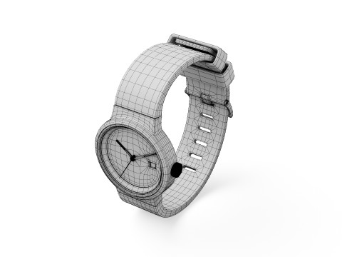 BRAUN WATCH BN0279 LIMITED EDITION 3D 模型