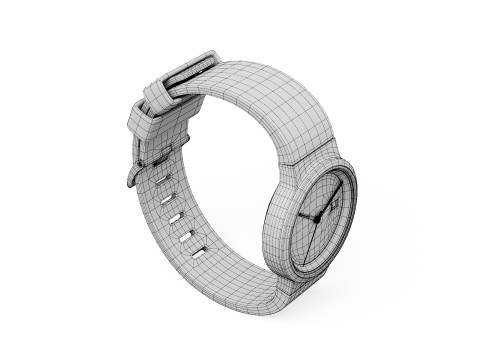 BRAUN WATCH BN0279 LIMITED EDITION 3D 模型