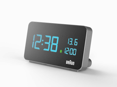 BRAUN BC20 CLOCK 3D Model