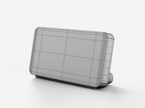 BRAUN BC20 CLOCK 3D Model
