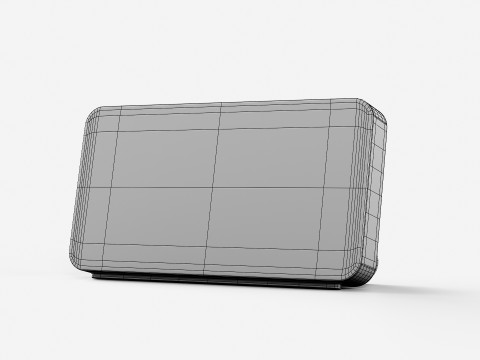 BRAUN BC20 CLOCK 3D Model