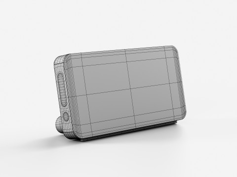 BRAUN BC20 CLOCK 3D Model