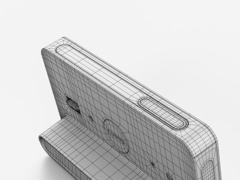 BRAUN BC20 CLOCK 3D Model