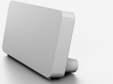 BRAUN BC20 CLOCK 3D Model