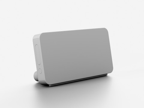 BRAUN BC20 CLOCK 3D Model