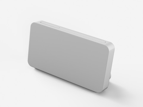 BRAUN BC20 CLOCK 3D Model