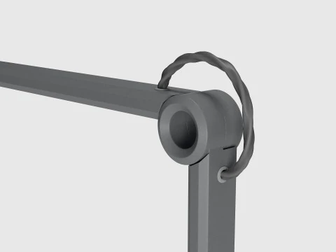 HONEYWELL 01A SPOTLIGHT DESK LAMP 3D Model