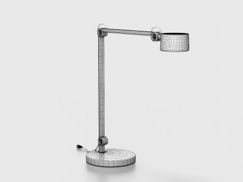 HONEYWELL 01A SPOTLIGHT DESK LAMP 3D Model