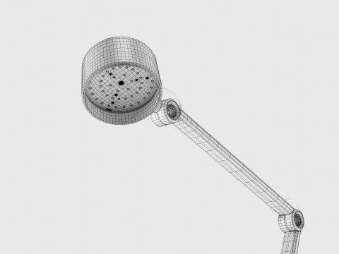 HONEYWELL 01A SPOTLIGHT DESK LAMP 3D Model