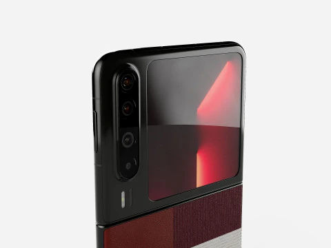 HUAWEI PURA X 3D Model