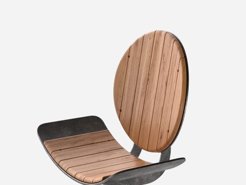 TORD BOONTJE ROTATING SEAT AND COLLECTION Model 3D