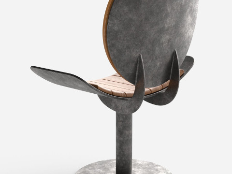 TORD BOONTJE ROTATING SEAT AND COLLECTION Model 3D