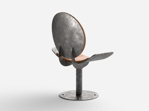 TORD BOONTJE ROTATING SEAT AND COLLECTION Model 3D