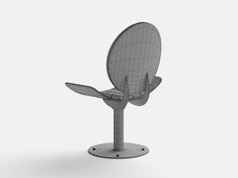 TORD BOONTJE ROTATING SEAT AND COLLECTION Model 3D