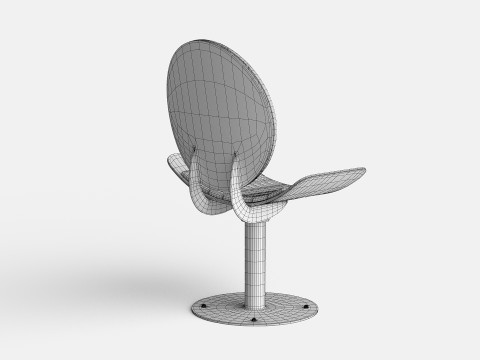 TORD BOONTJE ROTATING SEAT AND COLLECTION Model 3D