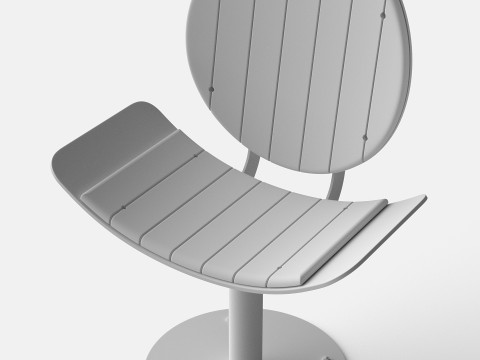 TORD BOONTJE ROTATING SEAT AND COLLECTION Model 3D