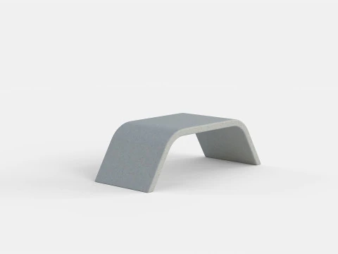 METALCO RIBBON BENCH COLLECTION 3D Model