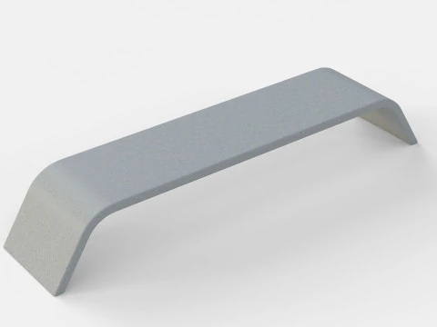 METALCO RIBBON BENCH COLLECTION 3D Model