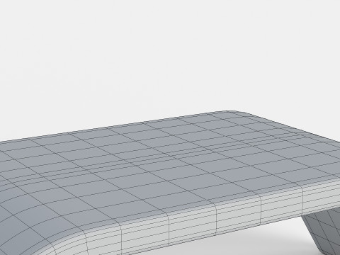 METALCO RIBBON BENCH COLLECTION Modello 3D