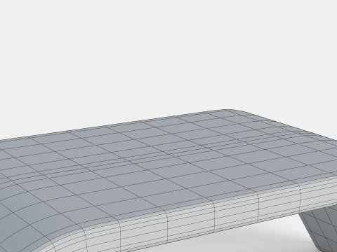 METALCO RIBBON BENCH COLLECTION 3D Model