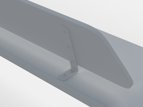 METALCO RIBBON BENCH COLLECTION Modello 3D