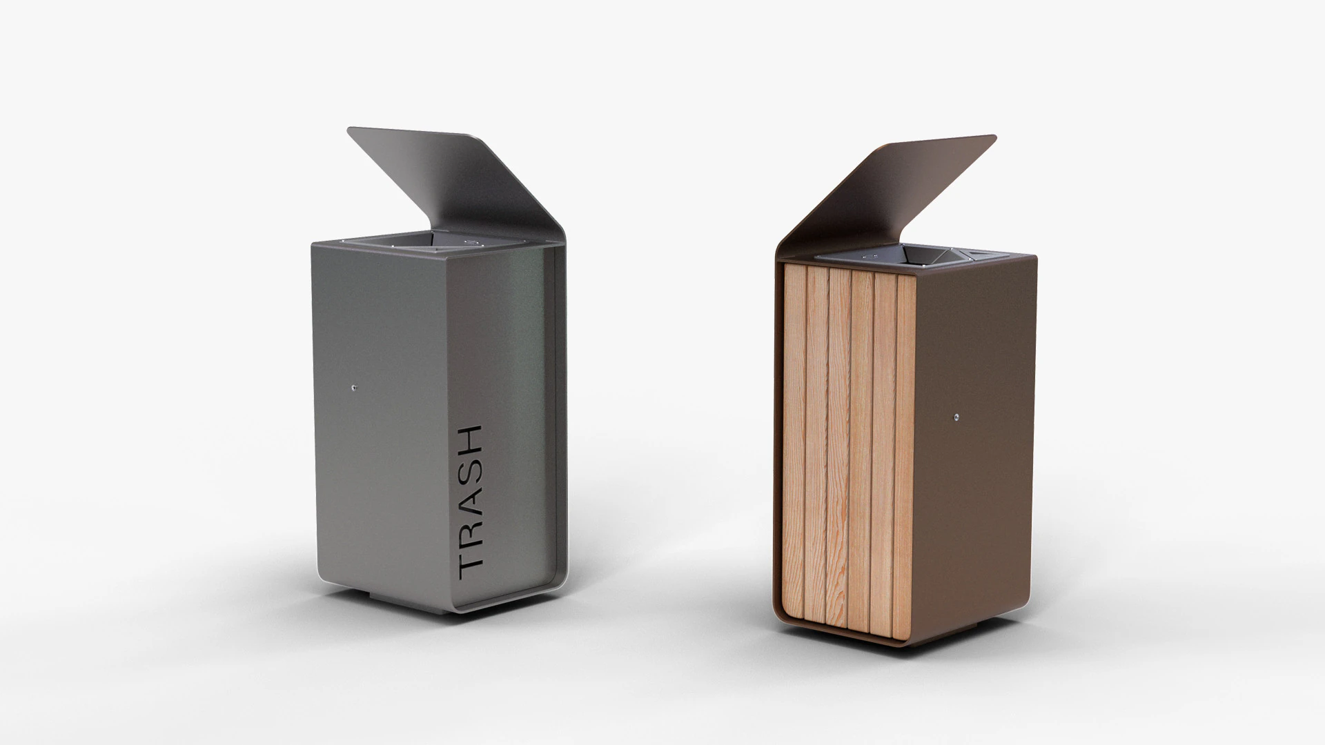 METALCO YES LITTER BIN COLLECTION 3D Model .c4d .max .obj .3ds .fbx .stl .blend 