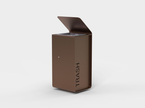 METALCO YES LITTER BIN COLLECTION 3Dモデル