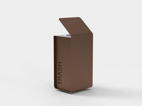METALCO YES LITTER BIN COLLECTION 3Dモデル