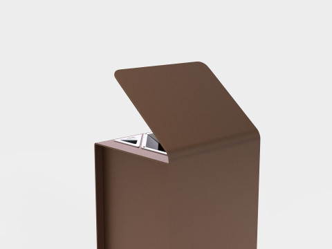 METALCO YES LITTER BIN COLLECTION 3Dモデル