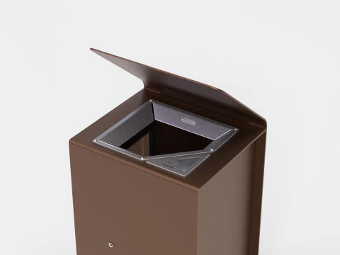METALCO YES LITTER BIN COLLECTION 3D Model