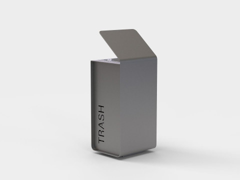 METALCO YES LITTER BIN COLLECTION 3Dモデル