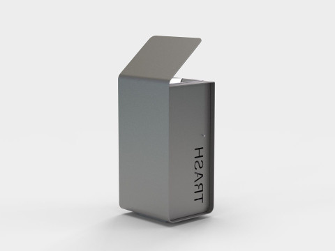 METALCO YES LITTER BIN COLLECTION 3Dモデル